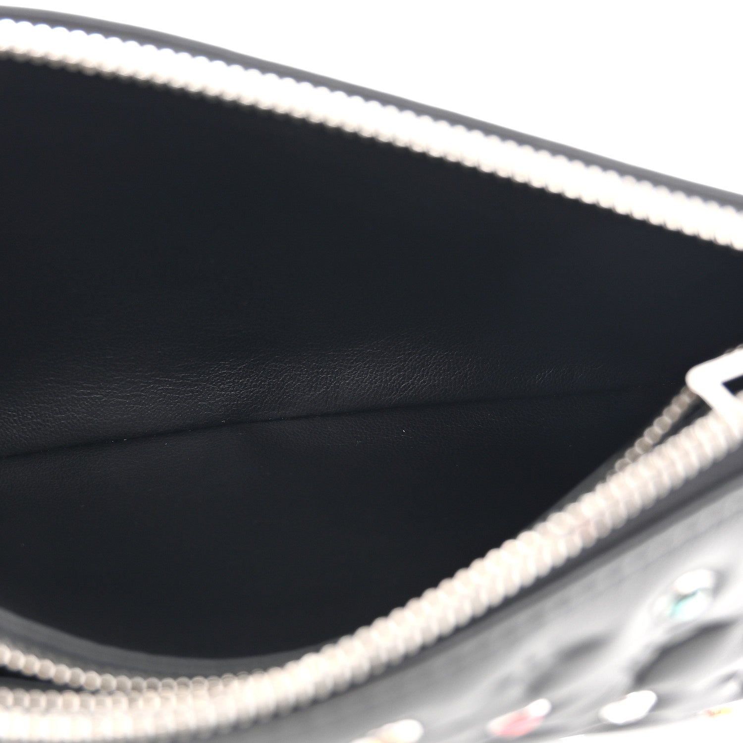 Louis Vuitton Lambskin Monogram Crystal Embossed Embellished Coussin BB Black 5 of 11