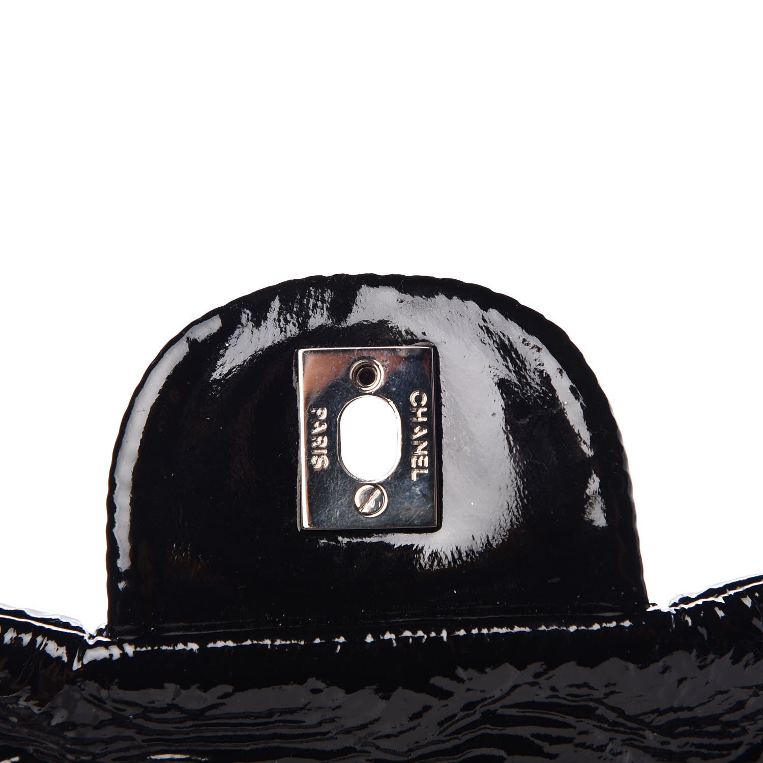 Chanel Patent Quilted Day Glo Flap Black 8 of 10