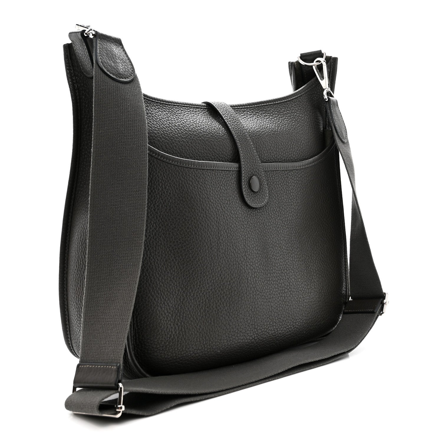 Hermes Taurillon Clemence EVELYNE III GM Graphite 2 of 10