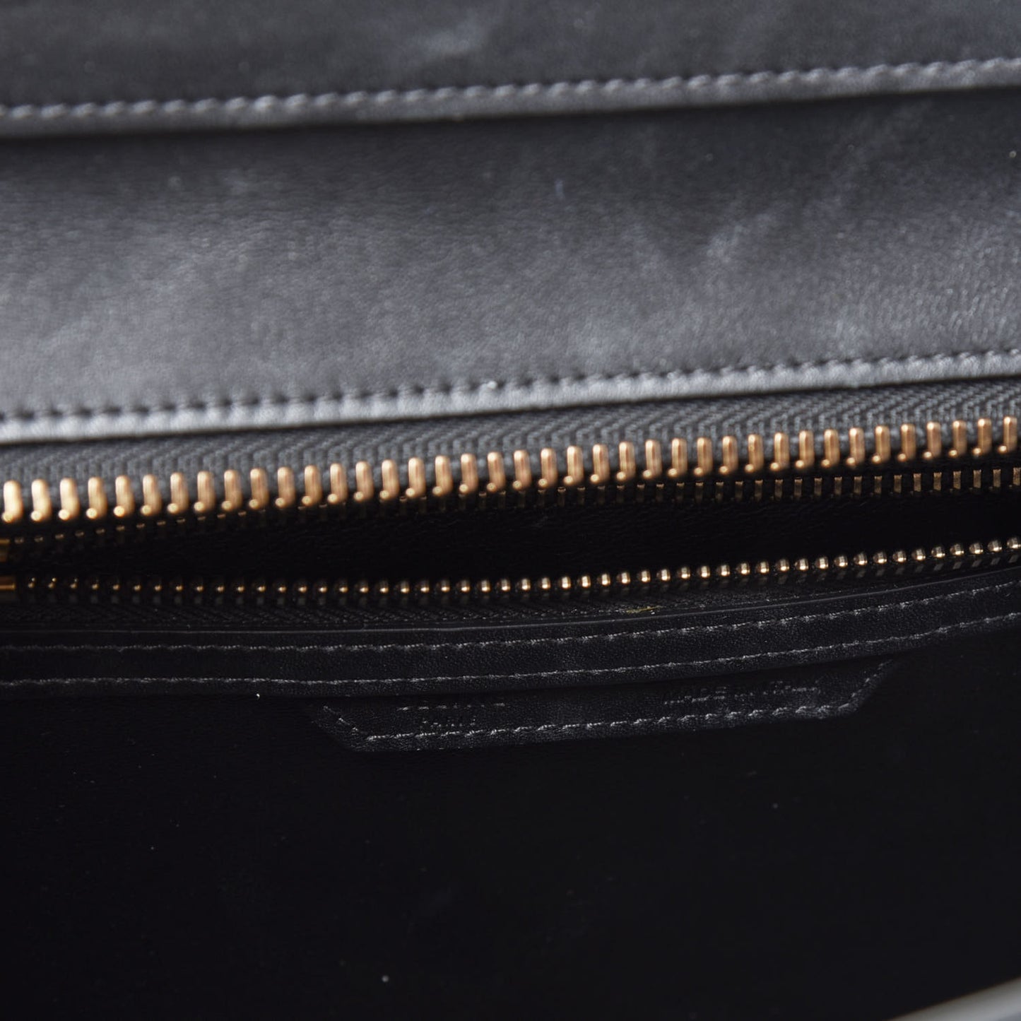 Smooth Calfskin Micro Luggage Black