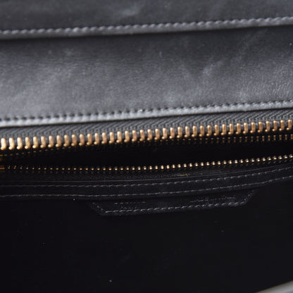 Celine Smooth Calfskin Micro Luggage Black 7 of 8