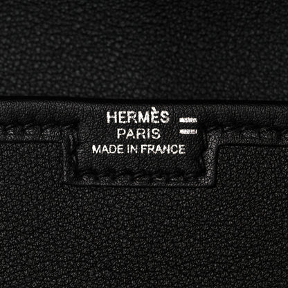 Hermes Swift Lizard Jige Touch Duo Clutch Black Ombre 7 of 13