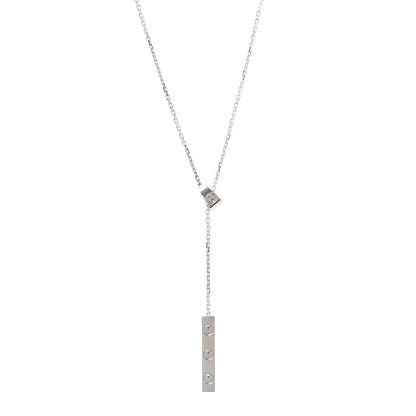 Cartier 18K White Gold LOVE Lariat Necklace 1 of 5