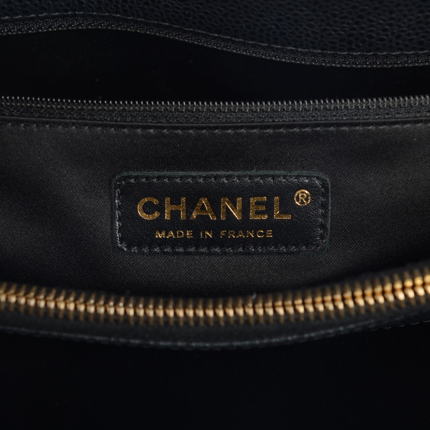 Chanel Caviar Quilted Grand Shopping Tote GST Black 6 of 7