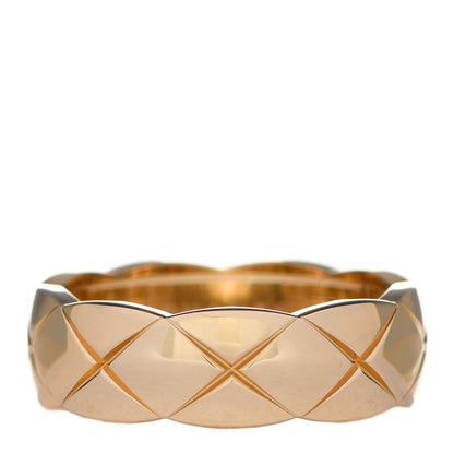 Chanel 18K Beige Gold Small Coco Crush Ring 58 8.25 1 of 6