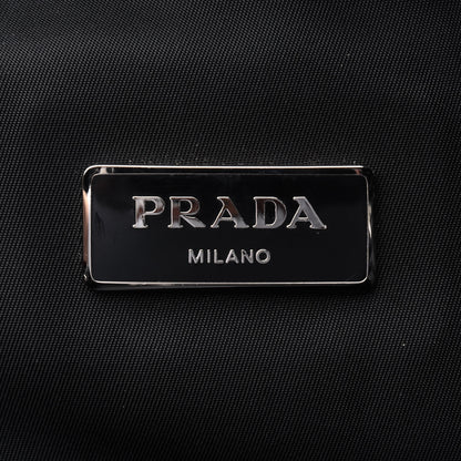 Prada Tessuto Nylon Montagna Double Buckle Backpack Black 5 of 13