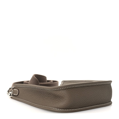 Hermes Taurillon Clemence Evelyne TPM Etoupe 4 of 12
