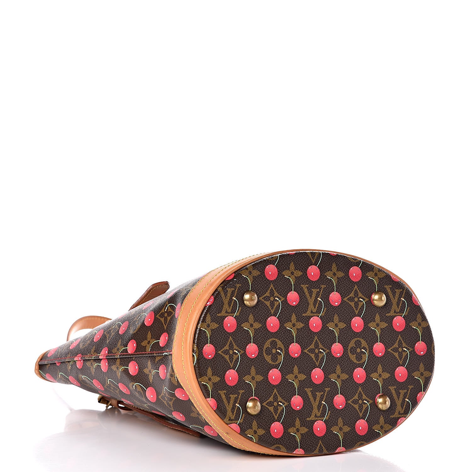 Louis Vuitton Monogram Cerises Bucket Bag 4 of 14