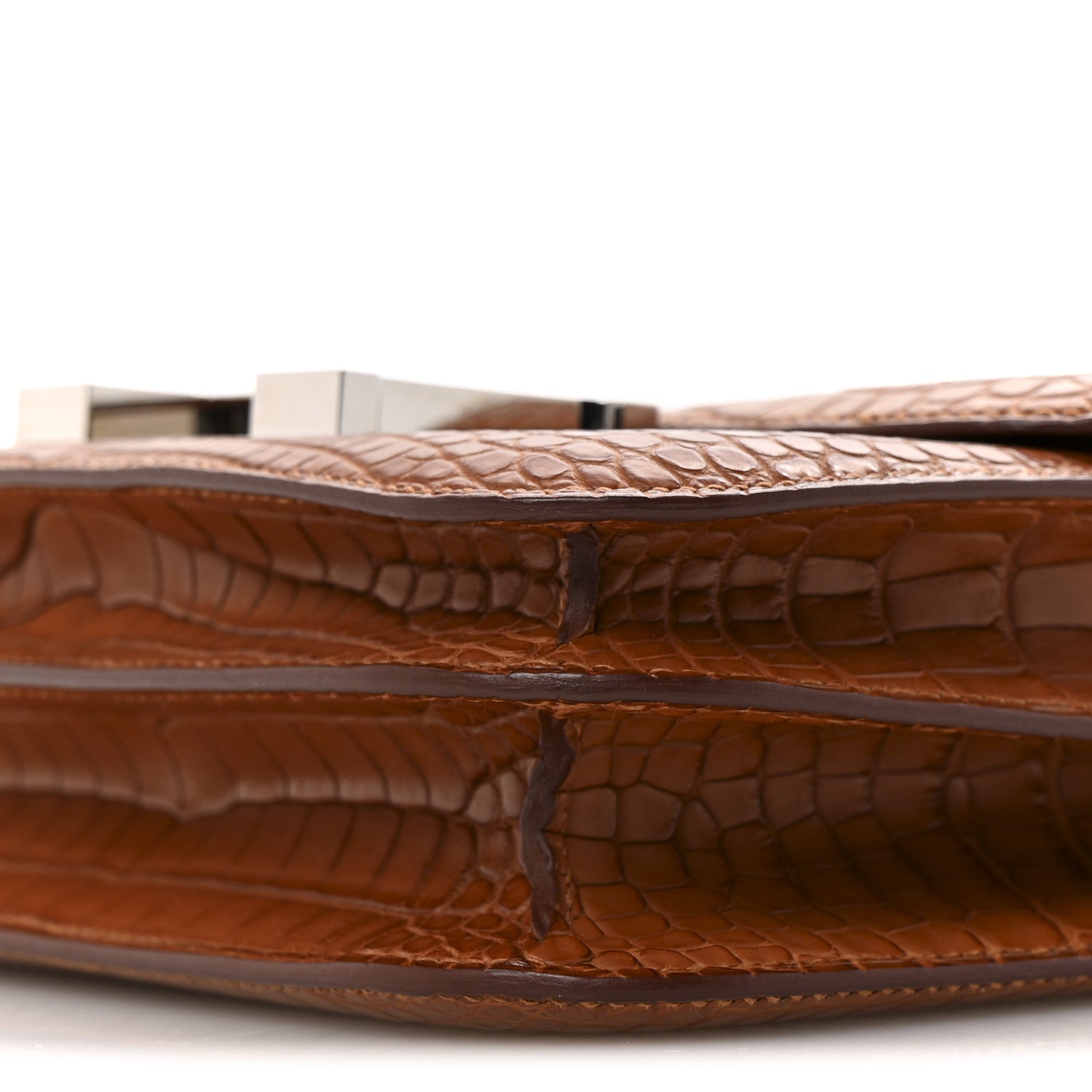 Hermes Matte Alligator Constance 18 Gold 10 of 10