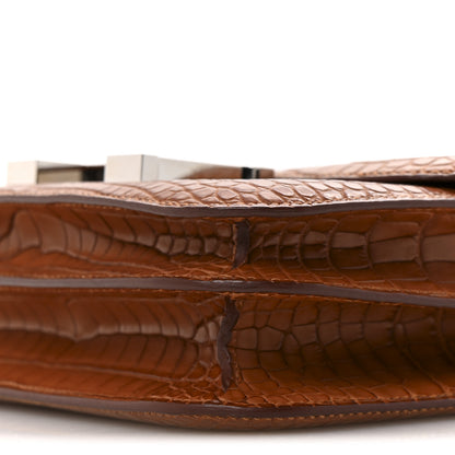 Hermes Matte Alligator Constance 18 Gold 10 of 10