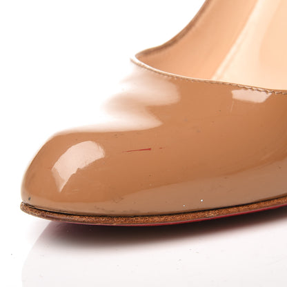 Christian Louboutin Patent Decollete 868 100 Pumps 36 Nude 16 of 18