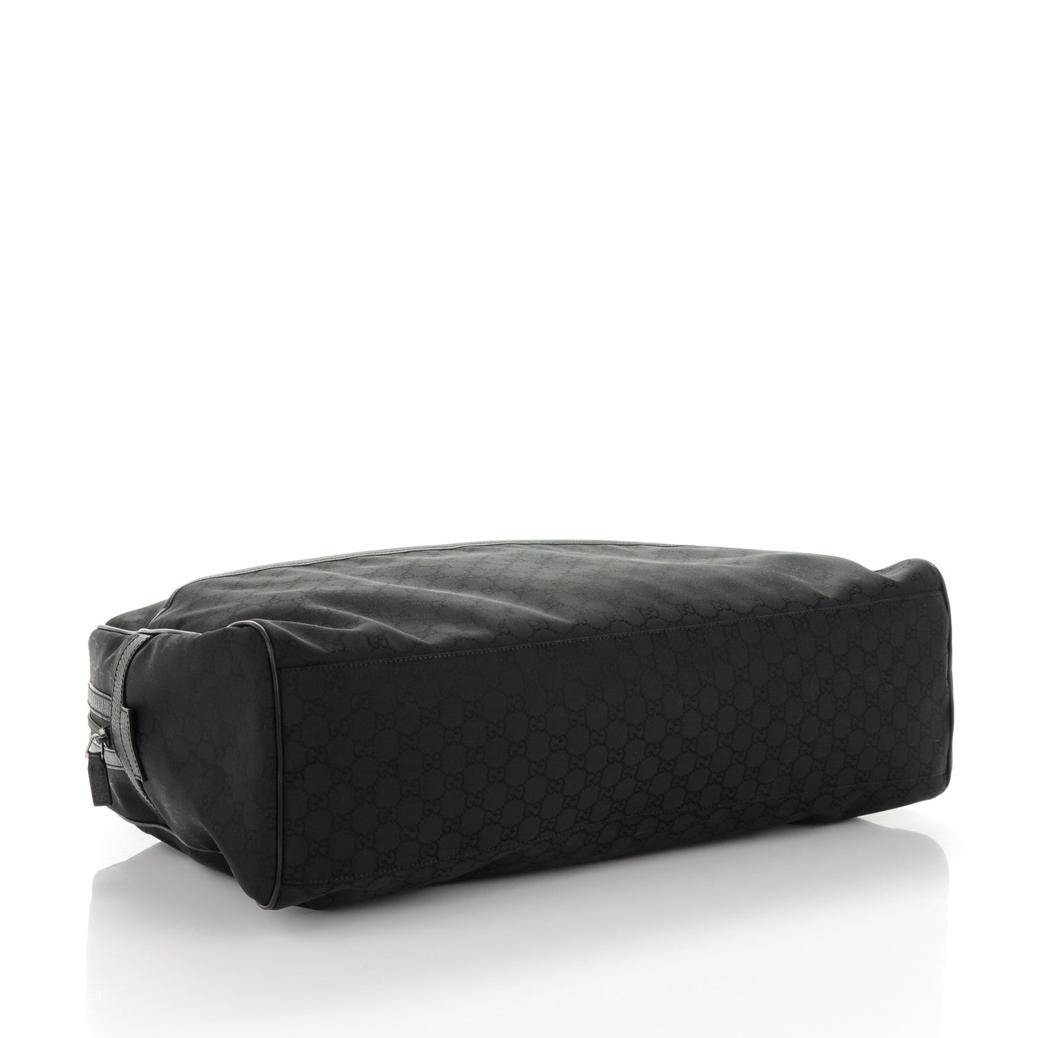 Gucci Nylon Monogram Duffle Bag Black 4 of 7