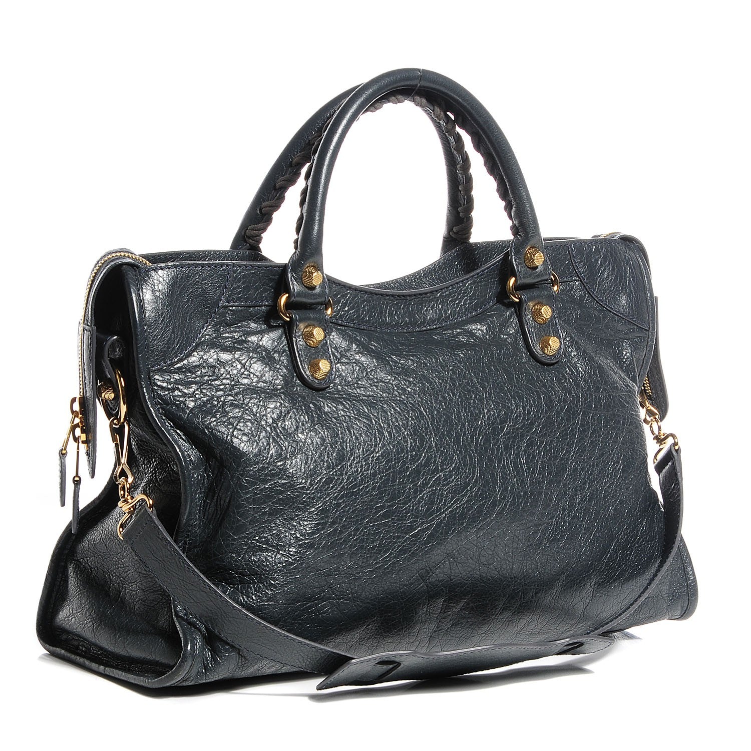 Balenciaga Agneau Giant 12 Gold Hardware City Anthracite 3 of 15