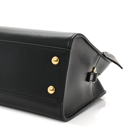 Saint Laurent Calfskin Monogram Baby Cabas Black 10 of 11