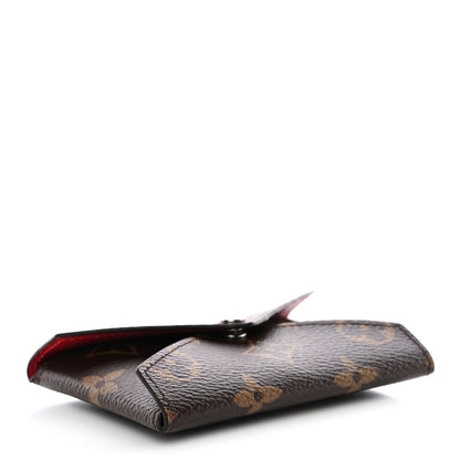 Louis Vuitton Monogram LV Colormania Kirigami Card Holder Sari Red 5 of 9
