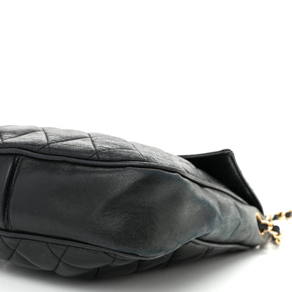 Chanel Lambskin Quilted Mini Flap Shoulder Bag Black 11 of 13