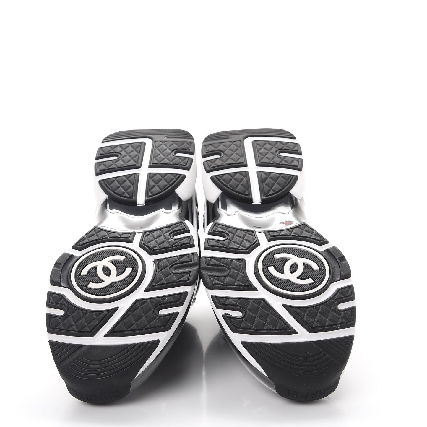Patent PVC CC Sneakers 37 Black