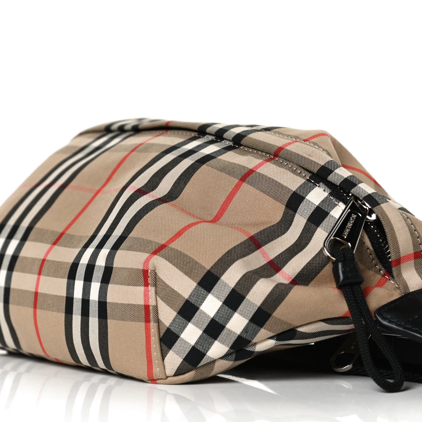 Nylon Vintage Check Sonny Bum Bag Archive Beige