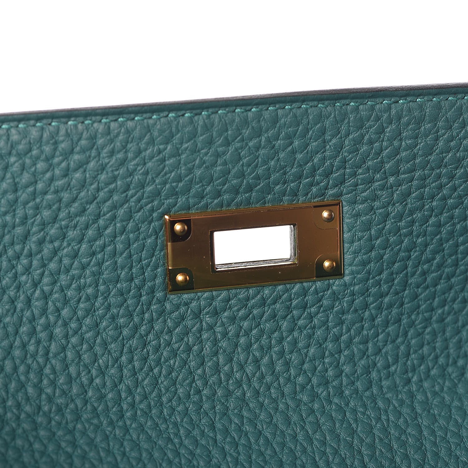 Hermes Togo Kelly Retourne 28 Malachite 27 of 37