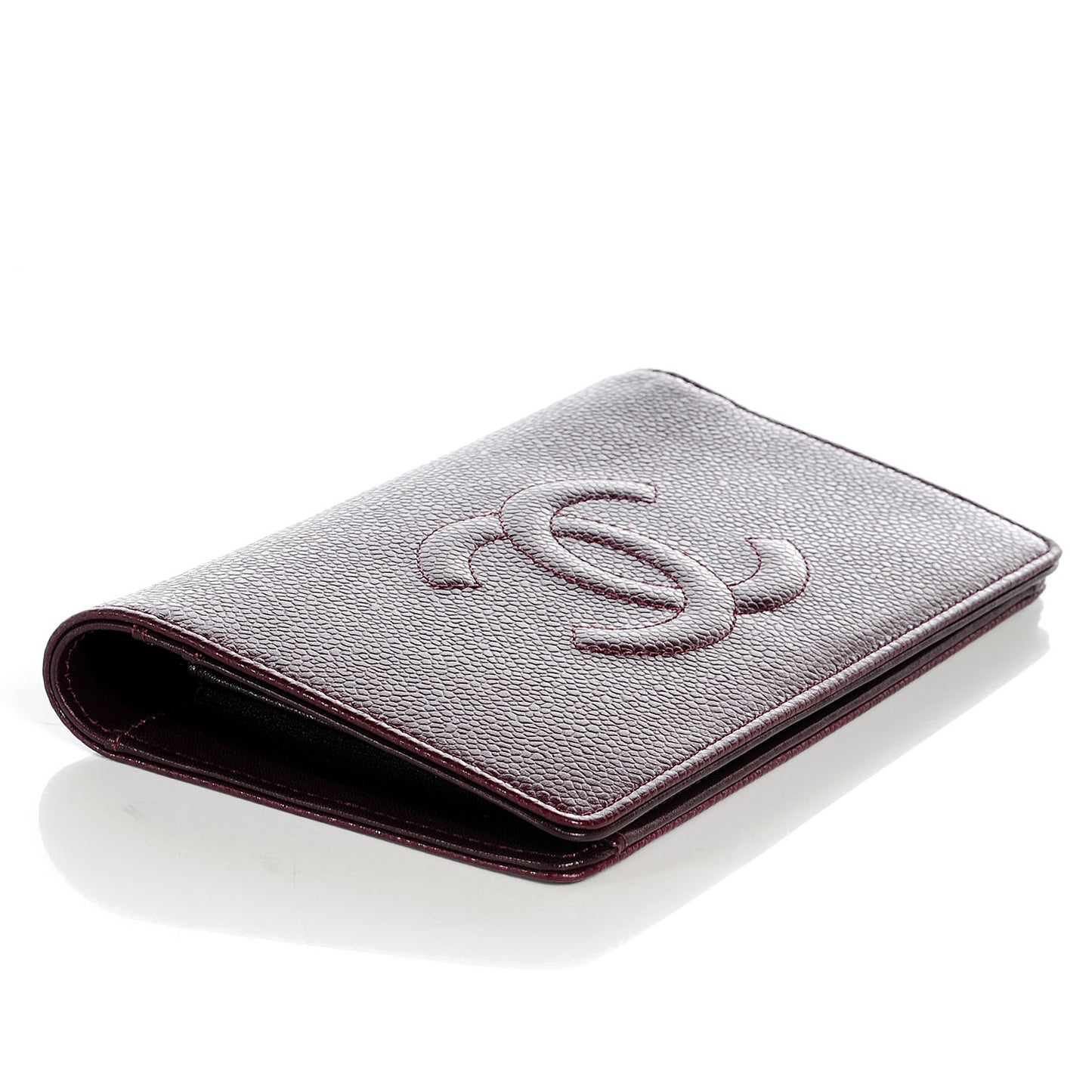 Caviar Yen CC Wallet Dark Red