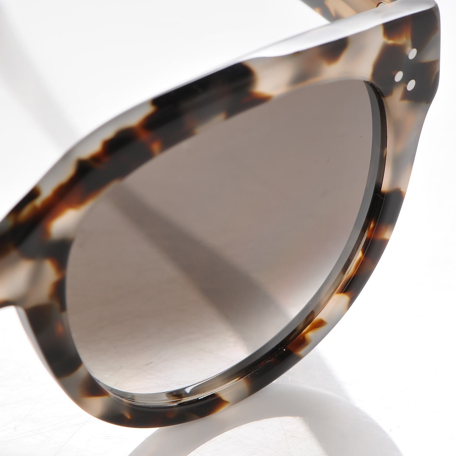 Celine Audrey Sunglasses CL 41755 Spotted Havana 8 of 8