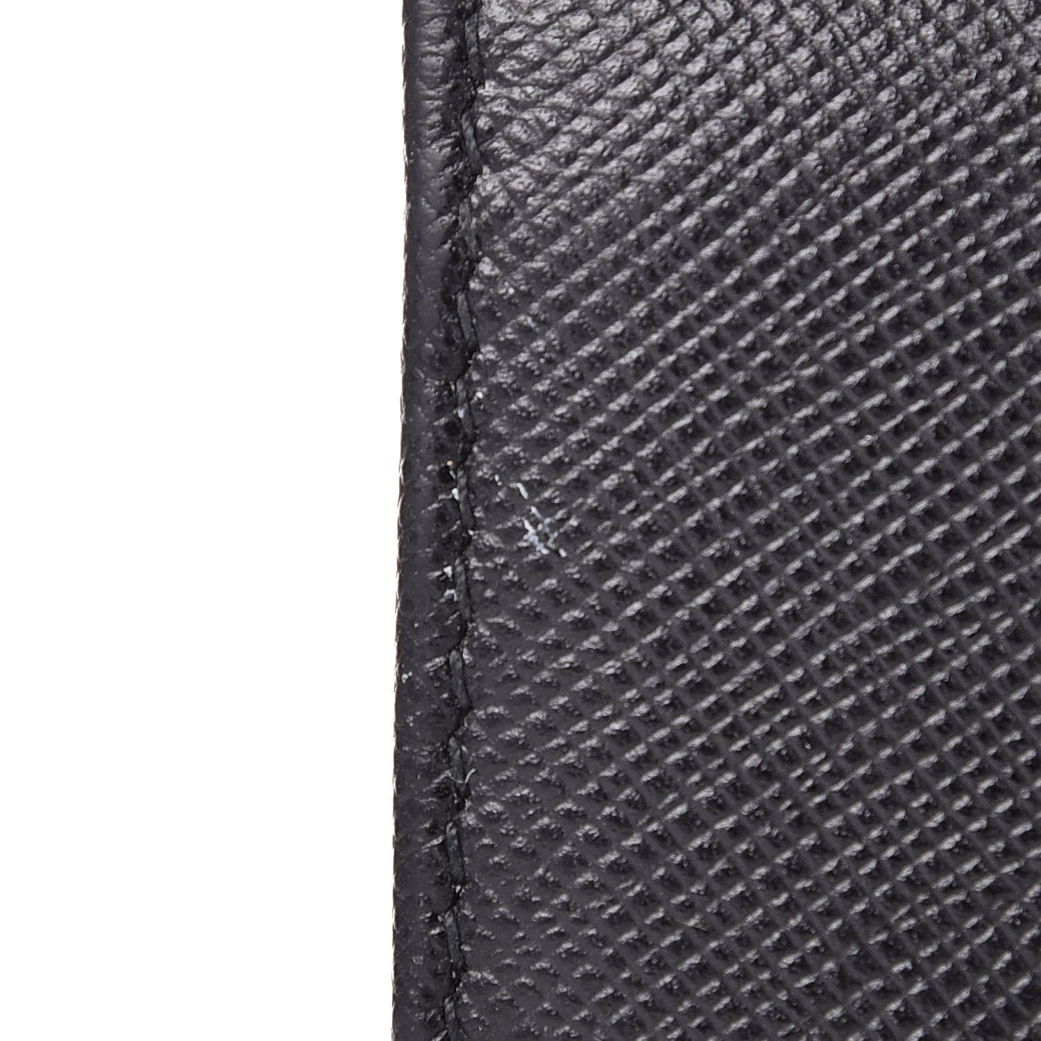 Prada Saffiano Multicolor Compact Wallet Black Soleil 8 of 10