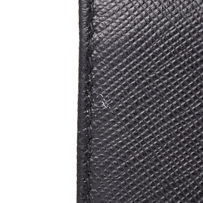 Prada Saffiano Multicolor Compact Wallet Black Soleil 8 of 10