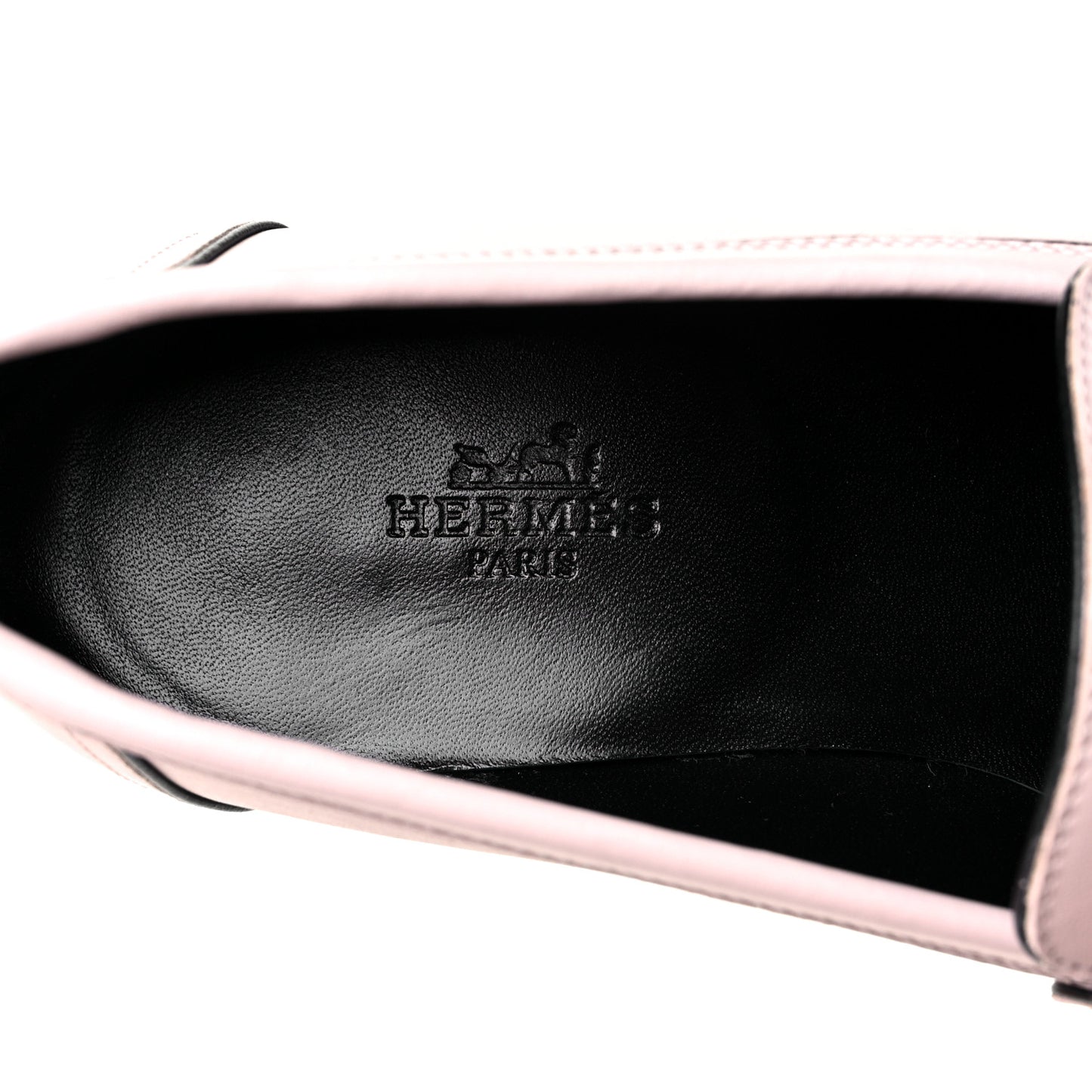 Calfskin Womens Paris Loafers 37 Rose Petale