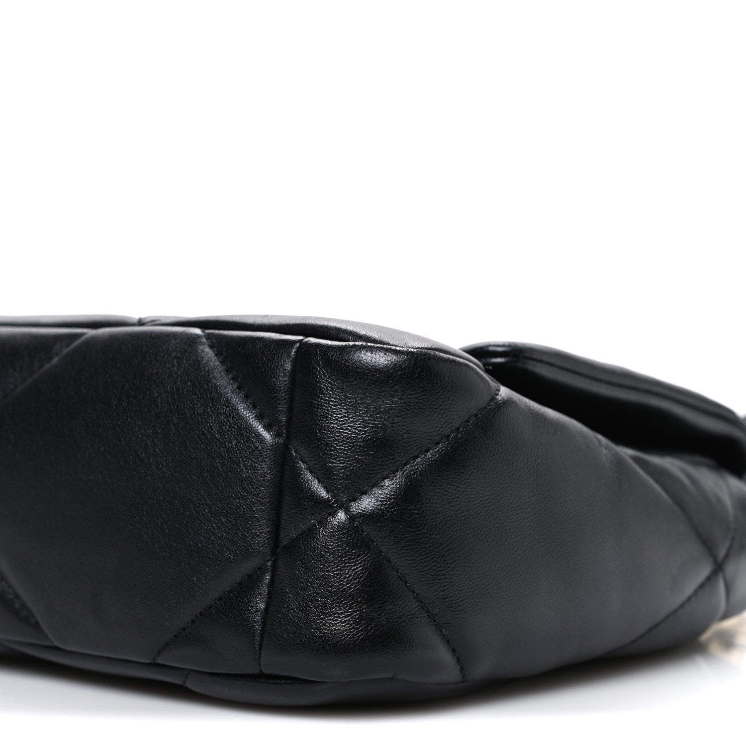 Chanel Lambskin Quilted Medium Chanel 19 Flap Black 10 of 10