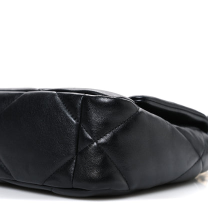 Chanel Lambskin Quilted Medium Chanel 19 Flap Black 10 of 10