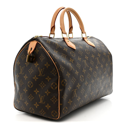 Louis Vuitton Monogram Speedy 35 2 of 9