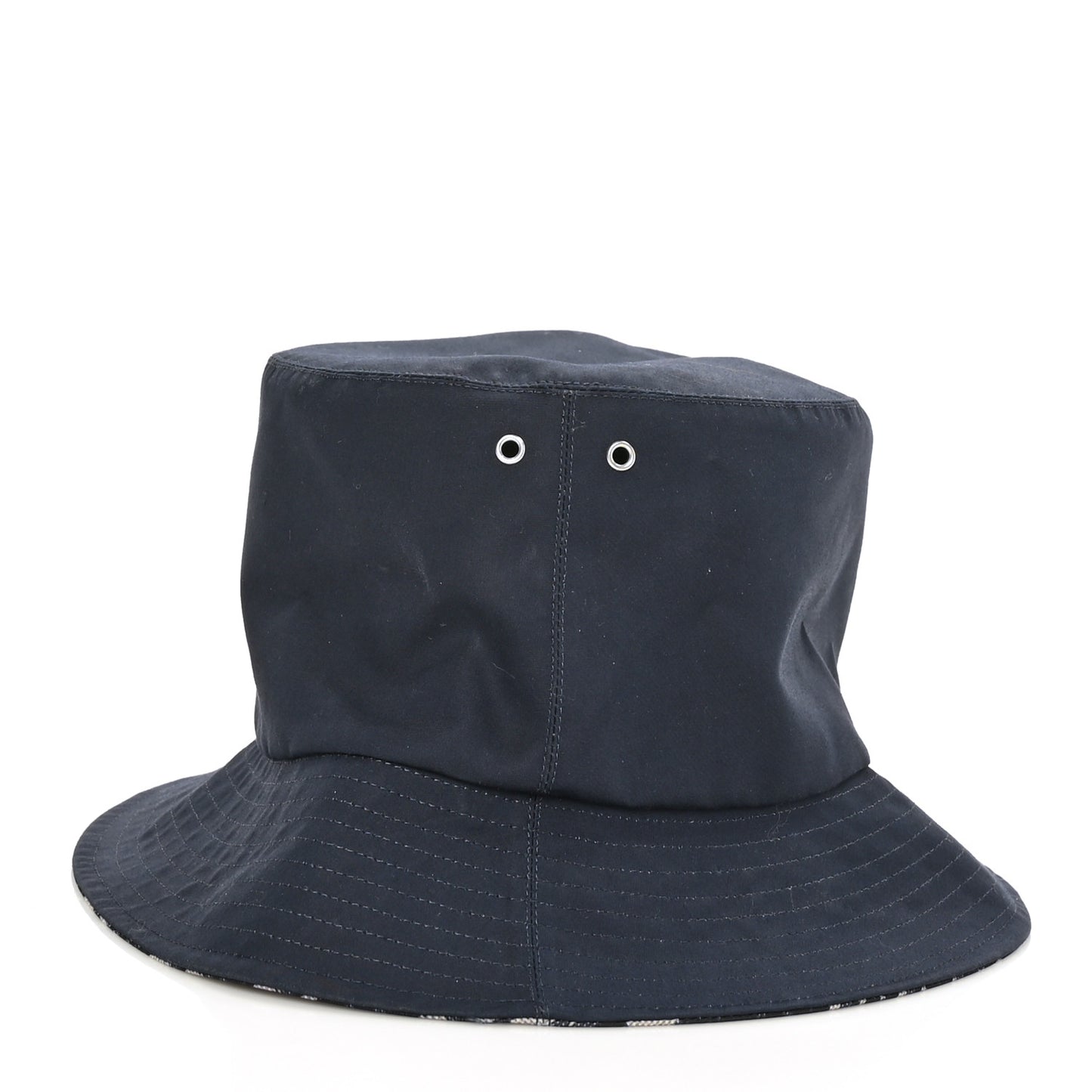 Oblique Reversible Teddy-D Brim Bucket Hat 57 Blue