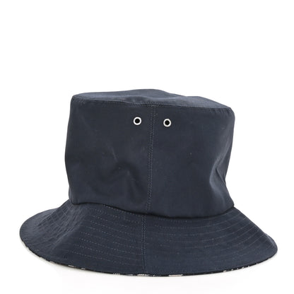 Christian Dior Oblique Reversible Teddy-D Brim Bucket Hat 57 Blue 4 of 11