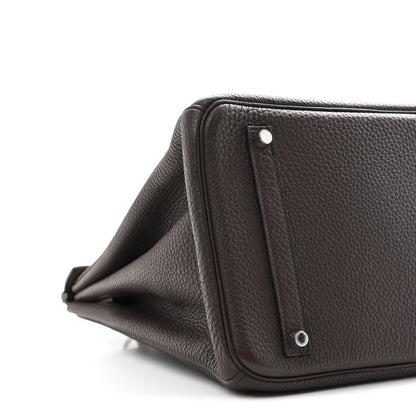 Hermes Togo Birkin 35 Moka 9 of 11