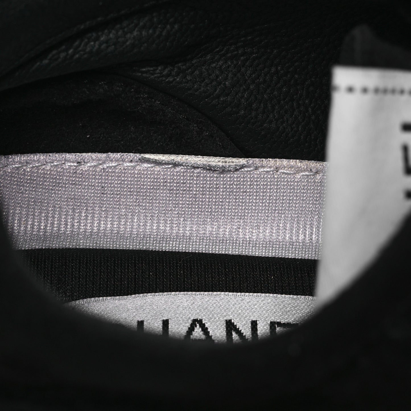 Suede Goatskin CC Sneakers 39 Black