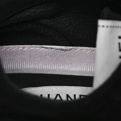 Chanel Suede Goatskin CC Sneakers 39 Black 11 of 15