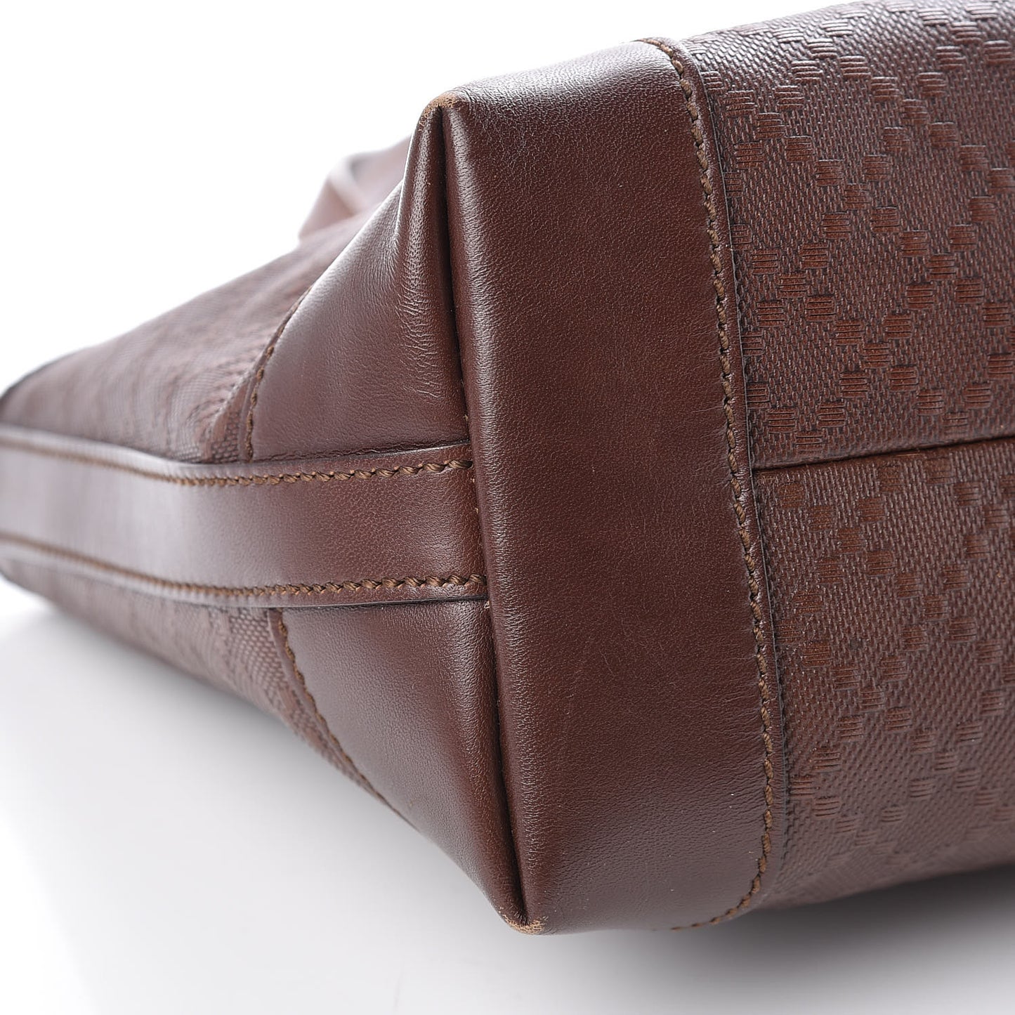 Diamante Calfskin Small Craft Tote Cuir