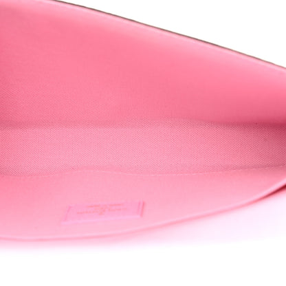 Louis Vuitton Monogram 2022 Christmas Animation Paris Pochette Felicie Chain Wallet Pink 6 of 12