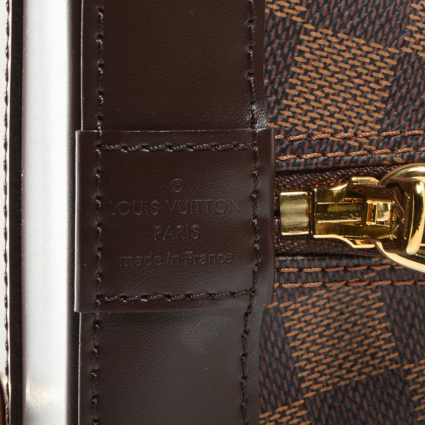 Damier Ebene Alma PM