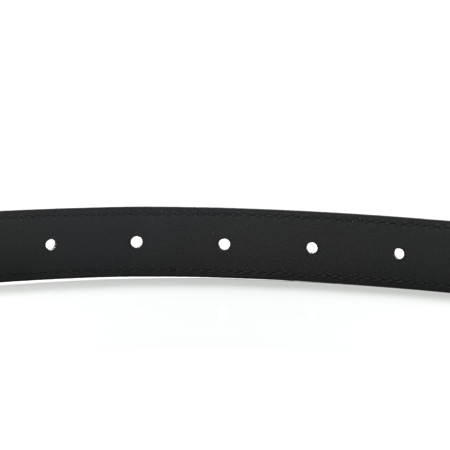 Gucci Plutone Calfskin Double G 20mm Belt 75 30 Black 3 of 5