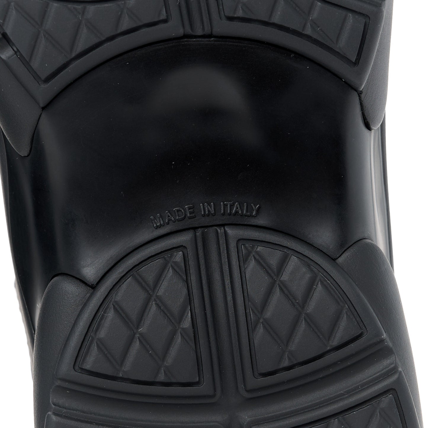 Lambskin Fabric CC Uniform Mens Sneakers 44 Black