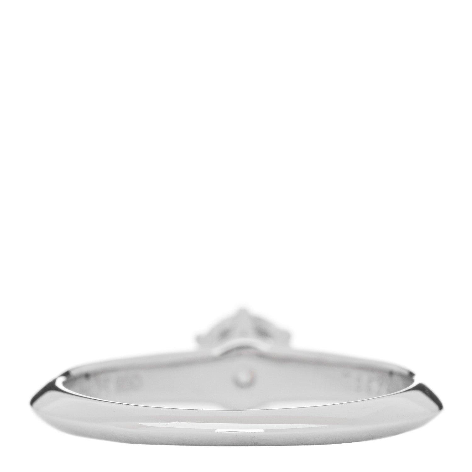 Tiffany Platinum Diamond .43ct Solitaire Engagement Ring 50 5.5 4 of 7