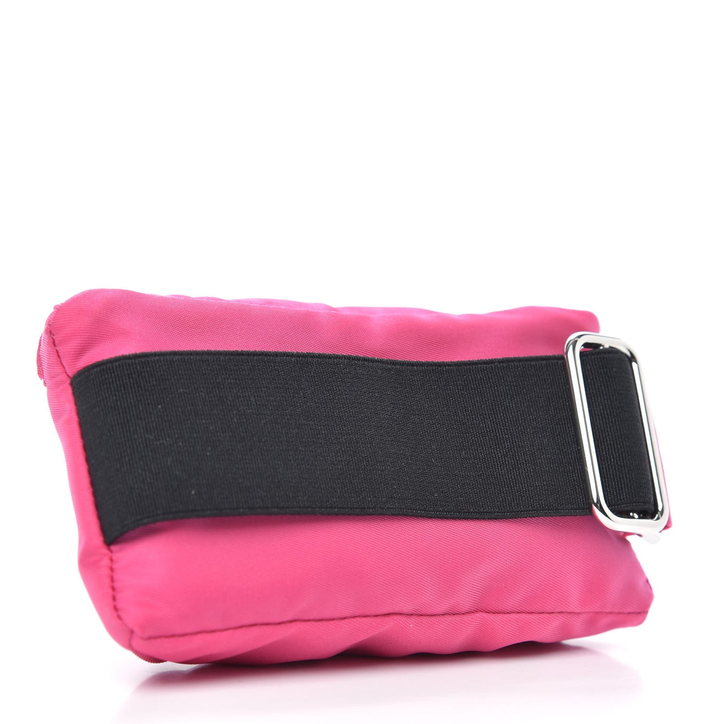 Tessuto Nylon Wrist Pouch Fuxia