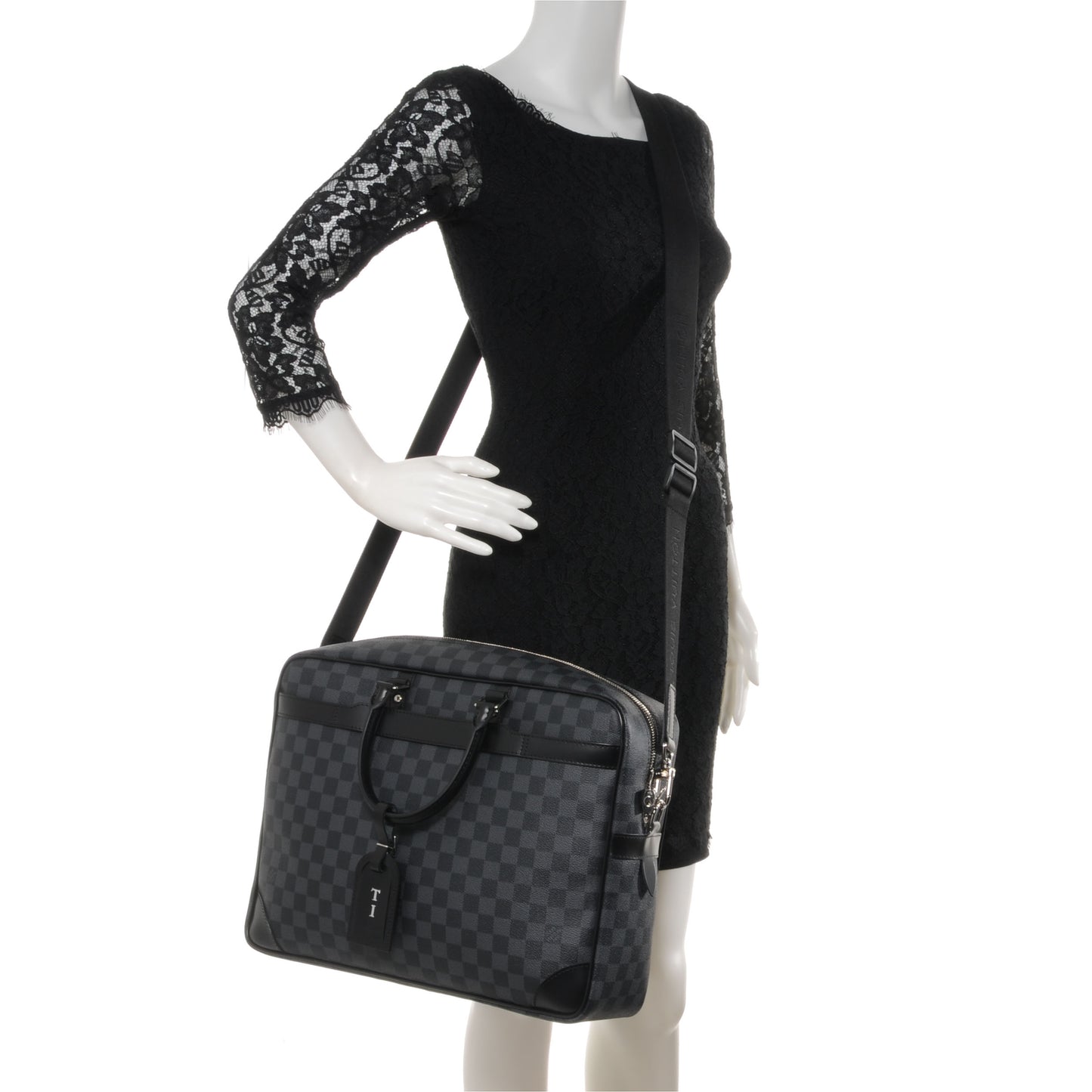 Damier Graphite Porte-Documents Voyage GM