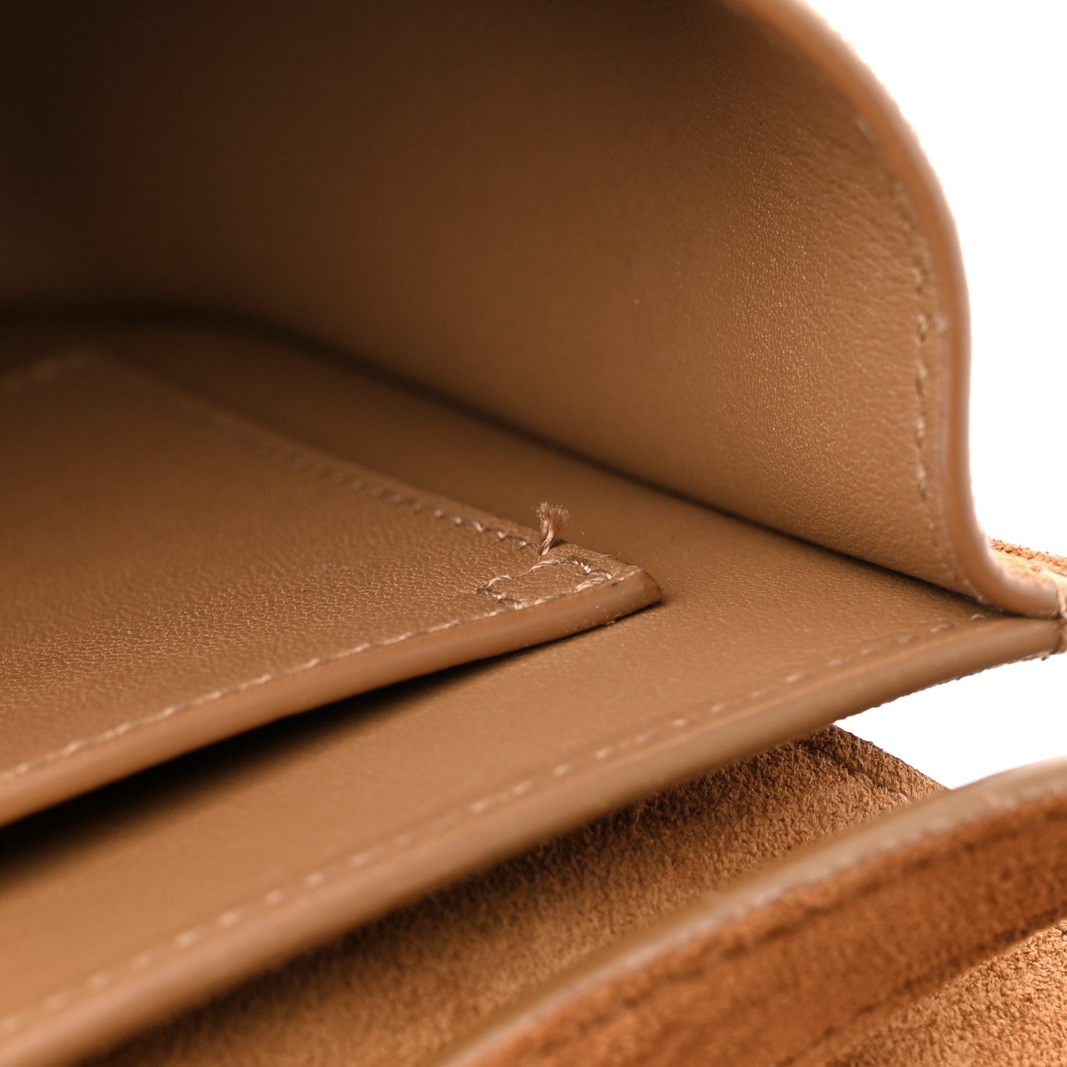 Saint Laurent Suede Calfskin Monogram Medium Kaia Satchel Light Cinnamon 11 of 13