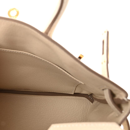 Hermes Togo Birkin 25 Craie 6 of 11