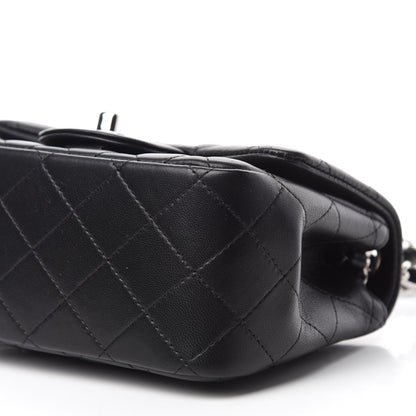 Chanel Lambskin Quilted Mini Square Flap Black 7 of 11