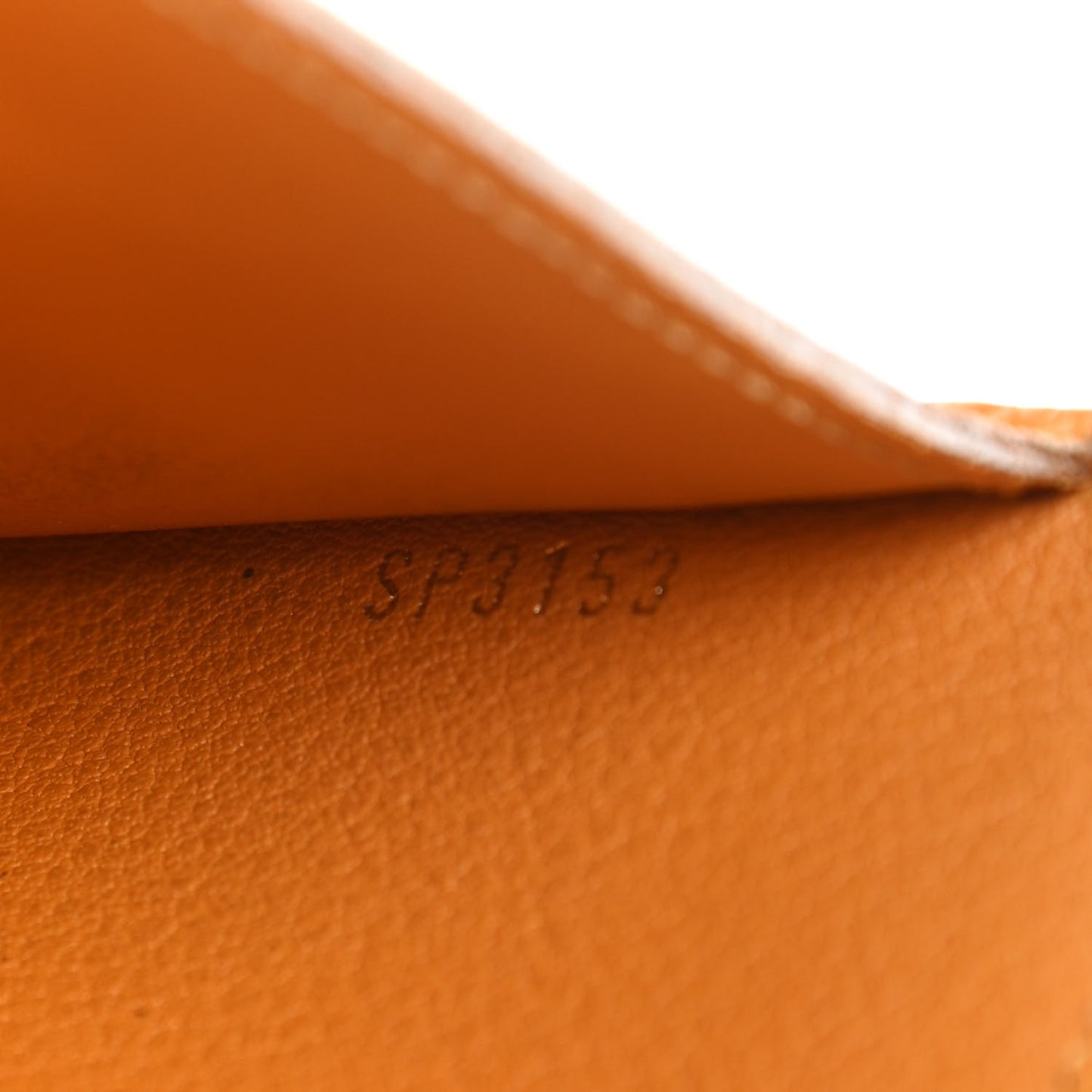 Empreinte Compact Curieuse Wallet Safran