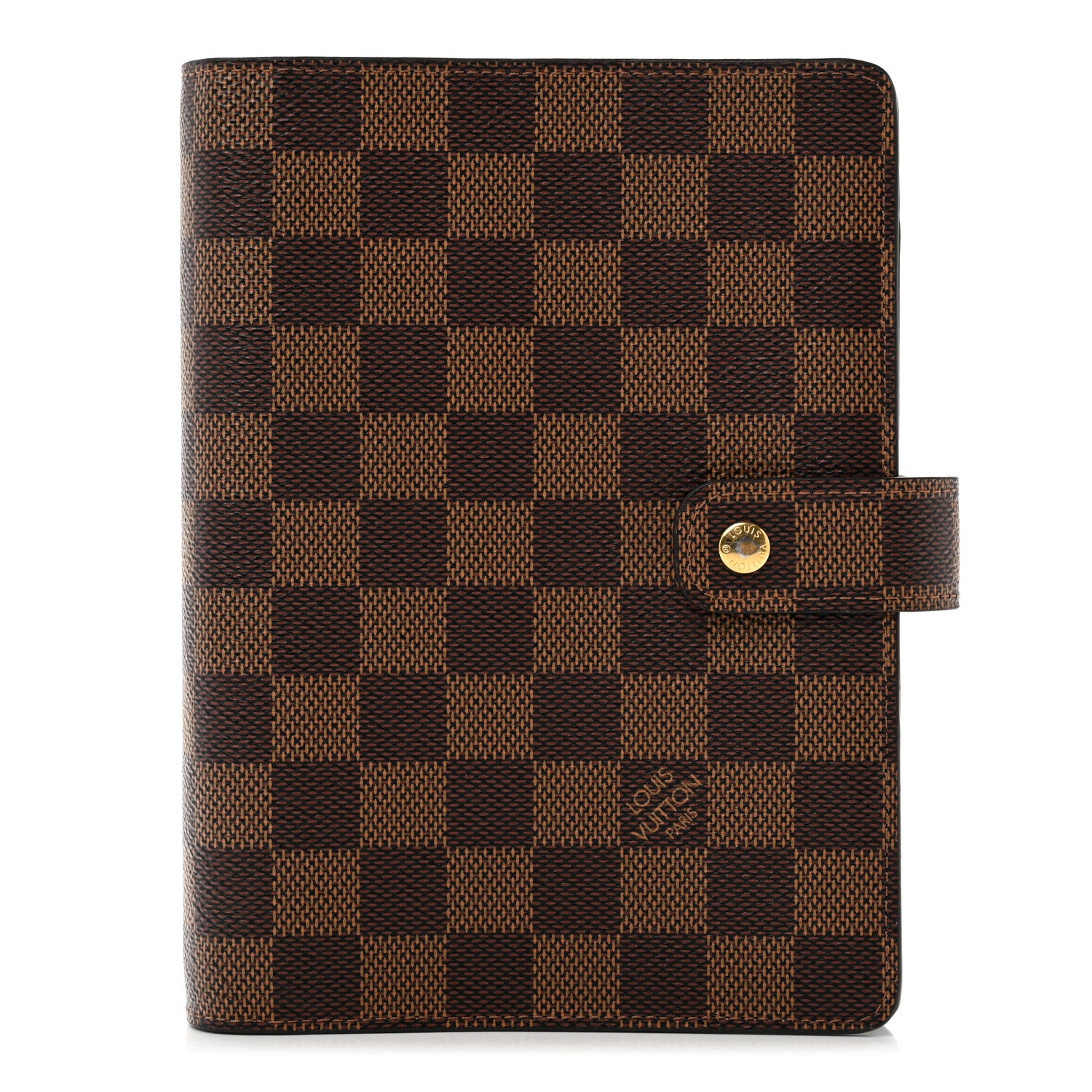 Louis Vuitton Damier Ebene Medium Ring Agenda Cover 1 of 6