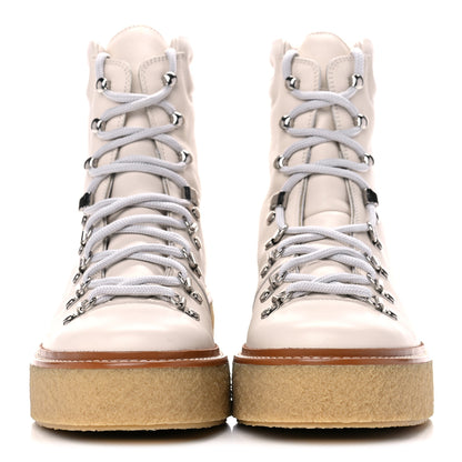 Hermes Calfskin Discovery Ankle Boot 38 White 2 of 10